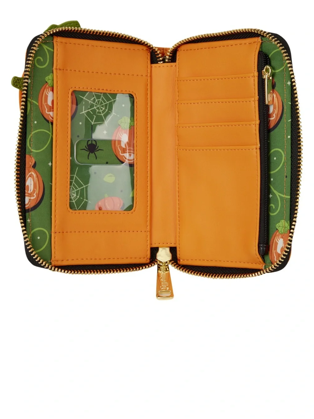 Loungefly Donald & Daisy Jack-0'-Lantern Exclusive Glow Mini Backpack & Wallet